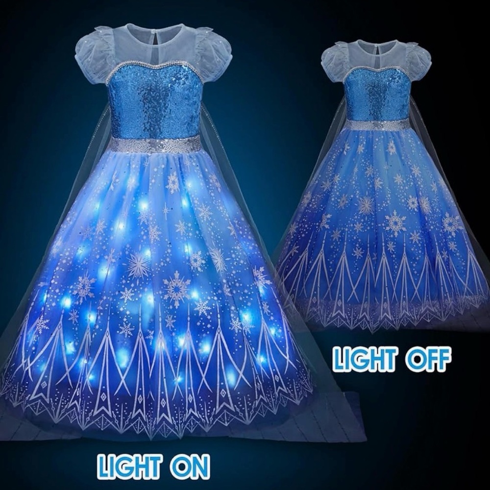 ✨Girls Light-Up Princess Dress✨